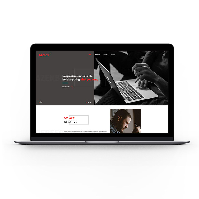 创意设计企业博客网站模板